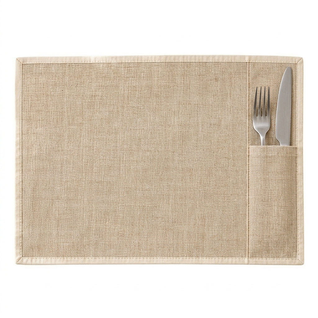 zqvpxk Cutlery Pocket Placemat