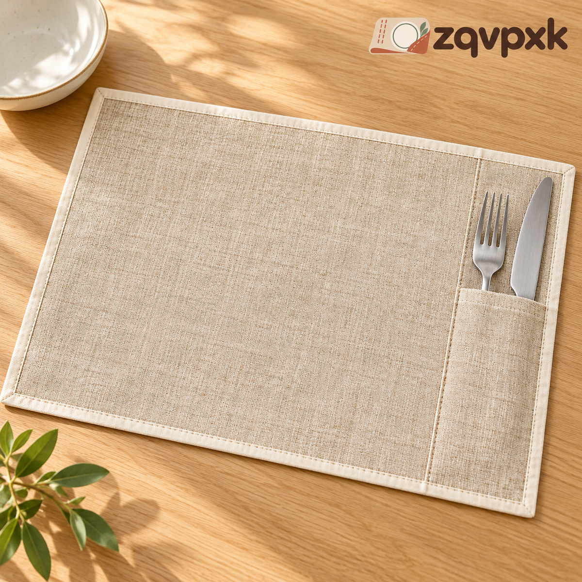 zqvpxk Cutlery Pocket Placemat
