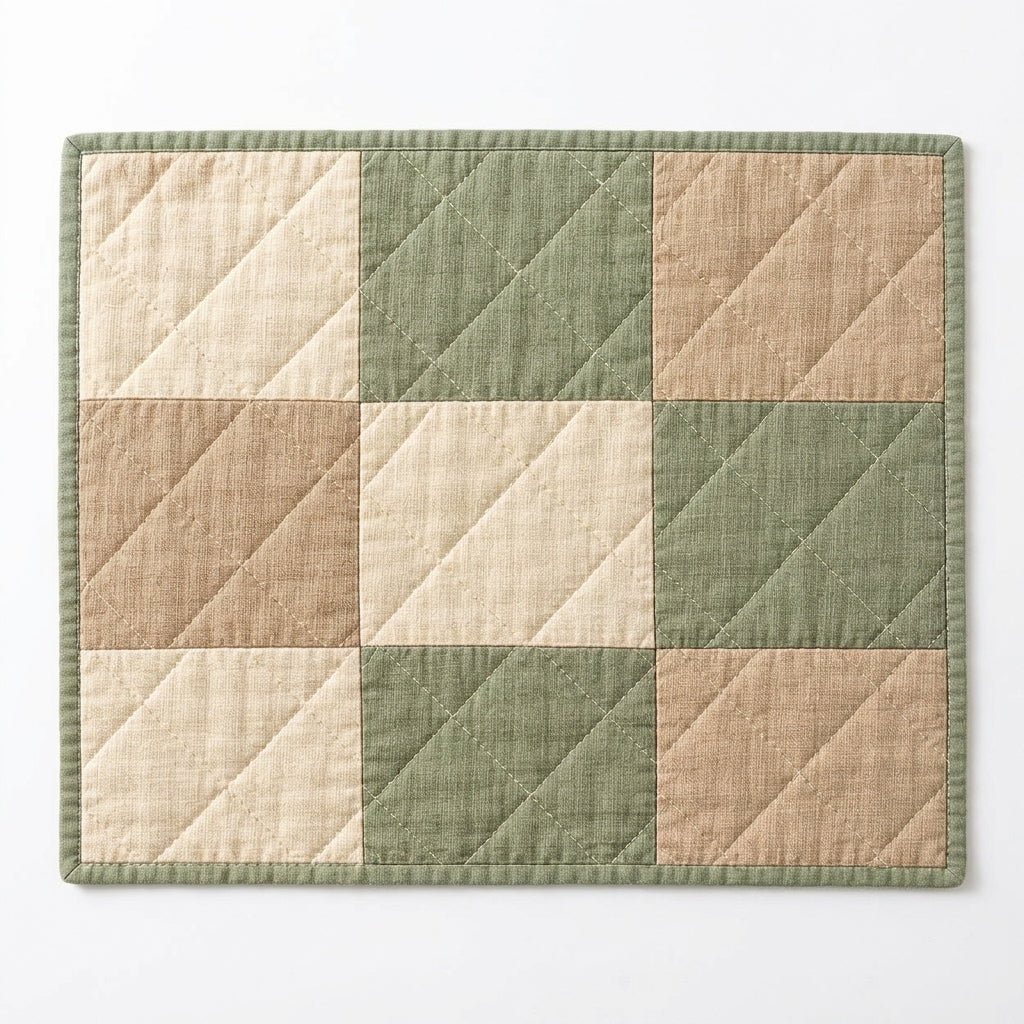 zqvpxk Patchwork Quilted Placemat